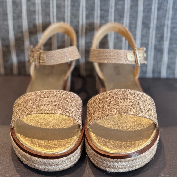 Michael Kors Women's Richie Espadrille, Pale Gold - Picture 2 of 2
